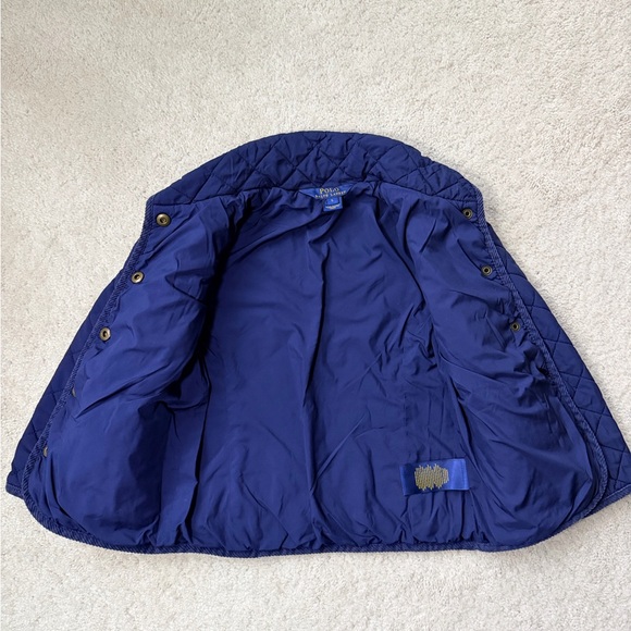 Polo by Ralph Lauren Kids Blue Quilted Jacket - Picture 8 of 14